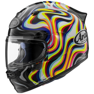 Arai Quantic Swirl Road Full Face Motorcycle Helmet - White