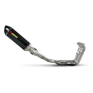 Akrapovic Complete Exhaust System S-Y8R2-RC For Yamaha FZ8 - MotoHeaven