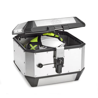 GIVI Trekker Alaska Monokey Topcase - 44L - Natural Aluminum