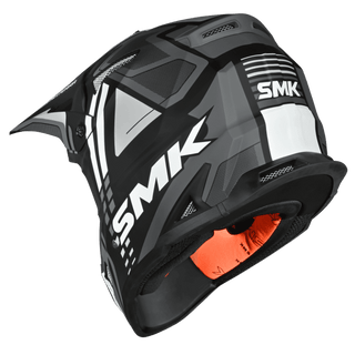 SMK Allterra X-Sprint (MA261) MX Helmet - Matt Black/Grey/White