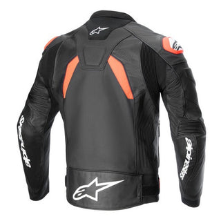 Alpinestars GP Plus R V4 Airflow Motorcycle Jacket - Black/Red Fluro/White