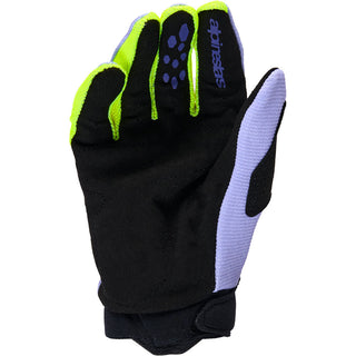 Alpinestars 2026 Full Bore V2 Youth Gloves - Purple/Fluro-Yellow