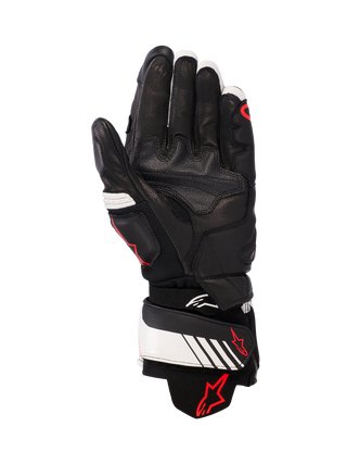 Alpinestars Gp Plus R V3 Leather Gloves - Black/White/Fluro-Red