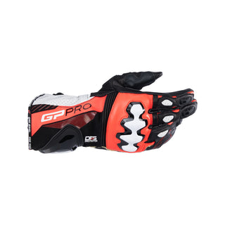 Alpinestars Gp Pro R4 Gloves - Black/Red/Fluro White