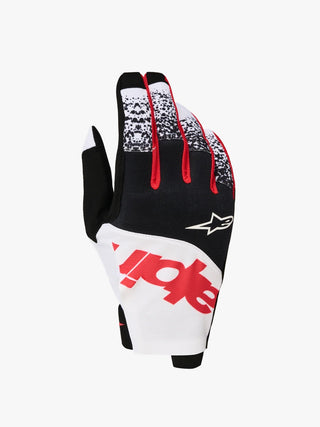 Alpinestars Techstar Gloves 2025-2027 - Black White Red Fluo