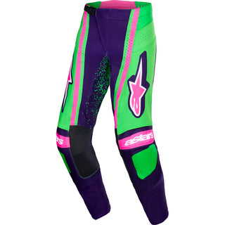 Alpinestars 2026 Techstar Nomur Pants - Deep-Purple/Green/Fluro Pink