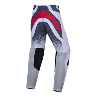 Alpinestars 2027 Youth Supertech Swan Pants - Light Lilac / Dark Gray / Red Fluo