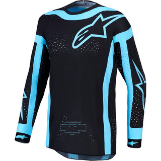 Alpinestars 2027 Supertech Vesta Jersey - Black / Turquoise