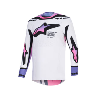 Alpinestars 2026 Supertech Pro Vista Jersey - White/Purple/Black
