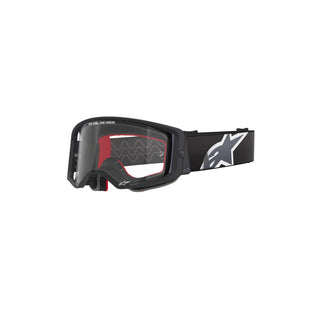 Alpinestars Supertech Corp Goggles With Clear Lens - Black/Grey