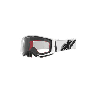 Alpinestars Supertech Corp Goggles With Clear Lens - White