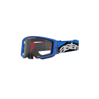 Alpinestars Supertech Corp Goggles With Clear Lens - Blue