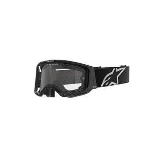 Alpinestars Vision 8 Corp Goggles With Dual Pane Clear Lens - Black