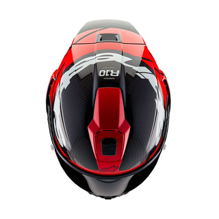 Alpinestars Supertech SR10 Helmet - Element Carbon Red White