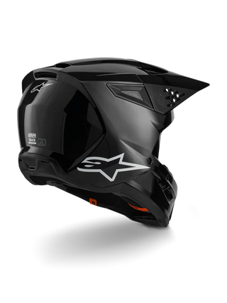 Alpinestars SM3 Solid Helmet ECE 22.06 - Glossy Black
