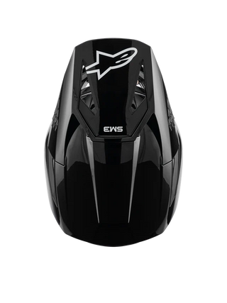 Alpinestars SM3 Solid Helmet ECE 22.06 - Glossy Black