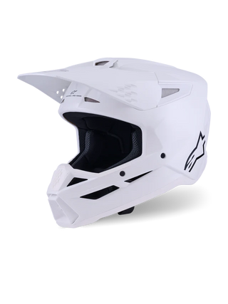 Alpinestars SM3 Solid Helmet ECE 22.06 - Glossy White