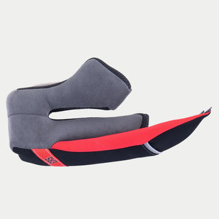 Alpinestars Cheek Pad Set SR10 - Gray - 35mm