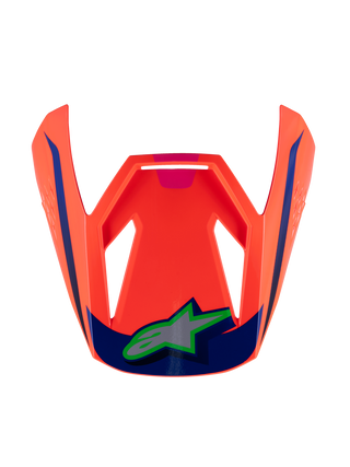 Alpinestars SM3 Youth Deegan ECE06 Visor - Fluro-Orange Purple Fluro-Pink
