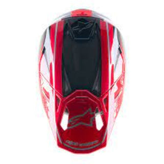 Alpinestars Sm10 - Acumen Visor - Fluro Red Black Silver