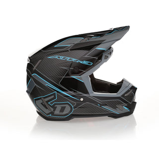 6D ATR-3 Reflex Series MX Full Face Helmet - Gloss Black