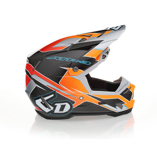 6D ATR-3Y Reflex Youth Off Road Helmet - Gloss Neon Orange