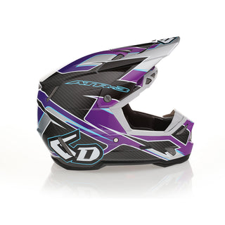 6D ATR-3Y Reflex Youth Off Road Helmet - Gloss Purple