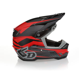 6D ATR-3 Rival Series MX Full Face Helmet - Gloss Red