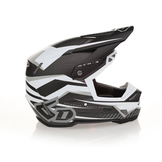 6D ATR-3 Rival Series MX Full Face Helmet - Matt White