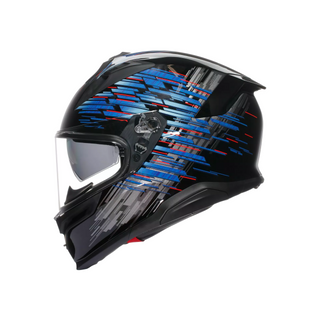 AGV K7 Genisys Full Face Helmet - Black/Blue/Grey