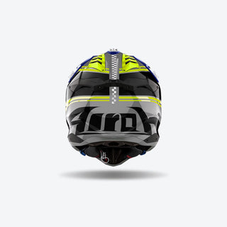 Airoh Aviator 3 Hima Full Face Helmet - Blue Gloss