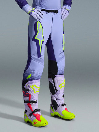 Alpinestars 2026 Supertech Scenz Pants - Purple/Fluro-Yellow