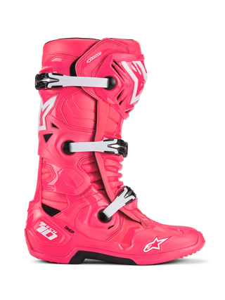 Alpinestars Tech 10 Boots - Diva Pink/White