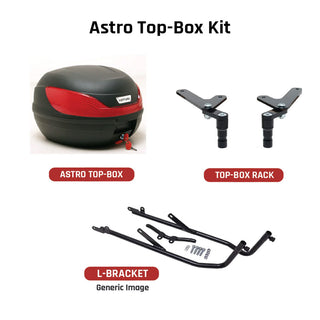 Ventura Astro 32L Topbox Kit - Honda VTR 1000 SP2 02-06