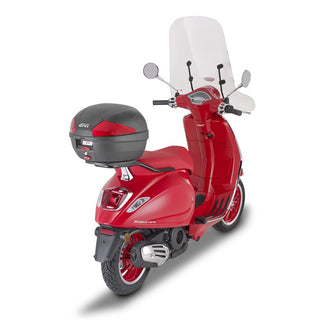 GIVI B29N Monolock Topcase 29L - Black/Red - Includes Universal Plate