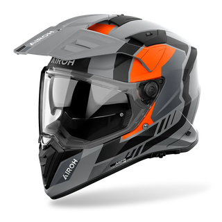 Airoh Bandit Horn Full Face Helmet - Orange Matt