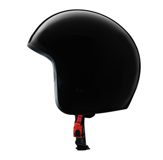 Eldorado EXR Open Face Helmet(No Stud) - Gloss Black