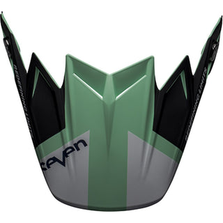 Bell Moto-9 Flex Special Edition Seven Galaxy Helmet Peak - Matte Black / Mint / White - One Size