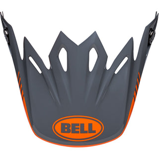 Bell Moto-9 MIPS Louver Helmet Peak - Black / Orange