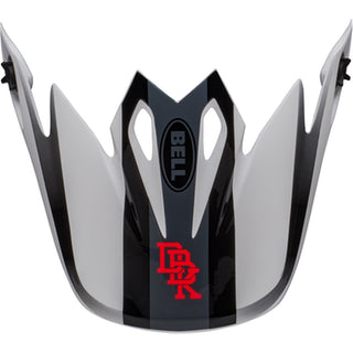 Bell MX-9 MIPS Twitch DBK 24 Helmet Peak - Black / White
