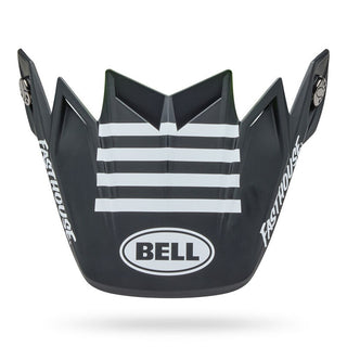 Bell Moto-9S Flex Fasthouse SMKBMB M/G Helmet Peak - Black / Hi-Viz Yellow