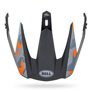Bell MX-9 Adventure 22 Mesa Helmet Peak - Matte Black / Orange Camo