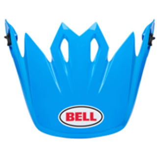 Bell MX-9 MIPS Jackal Helmet Peak - Blue / Hi-Viz Yellow