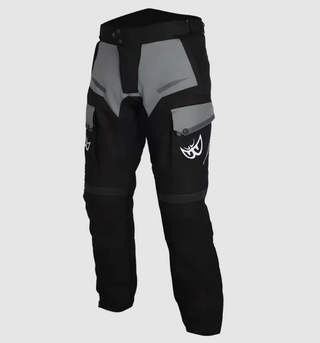 Berik Explorer-Adv Leather Pants - Black/Grey