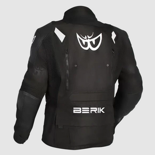 Berik Voyager Leather Jacket - Black
