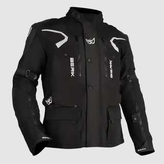 Berik Voyager Leather Jacket - Black