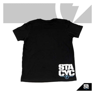 Stacyc Youth Bolt Logo T-Shirt - Black