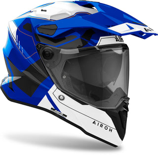 Airoh Commander 2 ‘Reveal’ Full Face Helmet - Blue Gloss