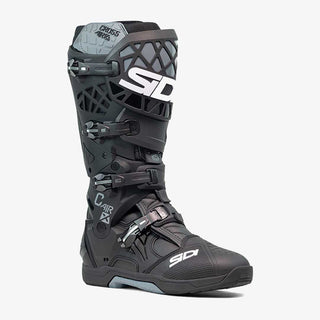 Sidi Crossair X Motocross Boots - Black / Black