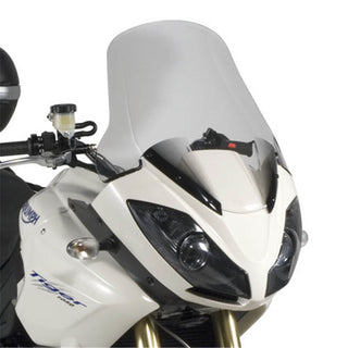 GIVI Windscreen Transparent - Triumph Tiger 1050 07-12 / Tiger Sport 1050 13-15